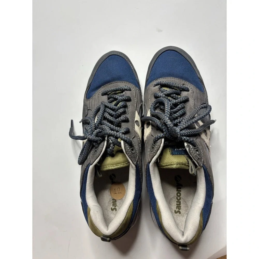 Saucony Shadow Trainers 5000 Original Gray/Blue/Green Men's Size 10.5 Casual - Picture 8 of 9
